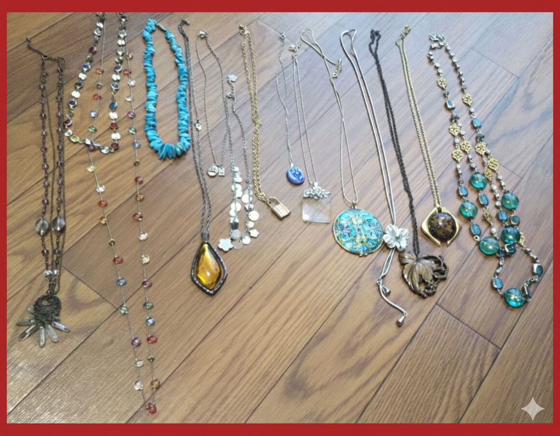 不用品の鑑定の様子